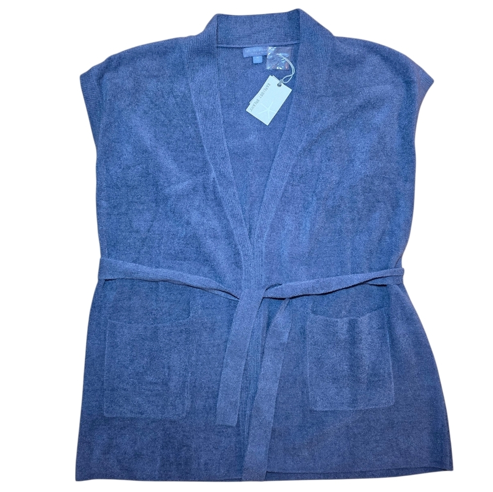 NWT Barefoot Dreams Vest Robe- 1X
